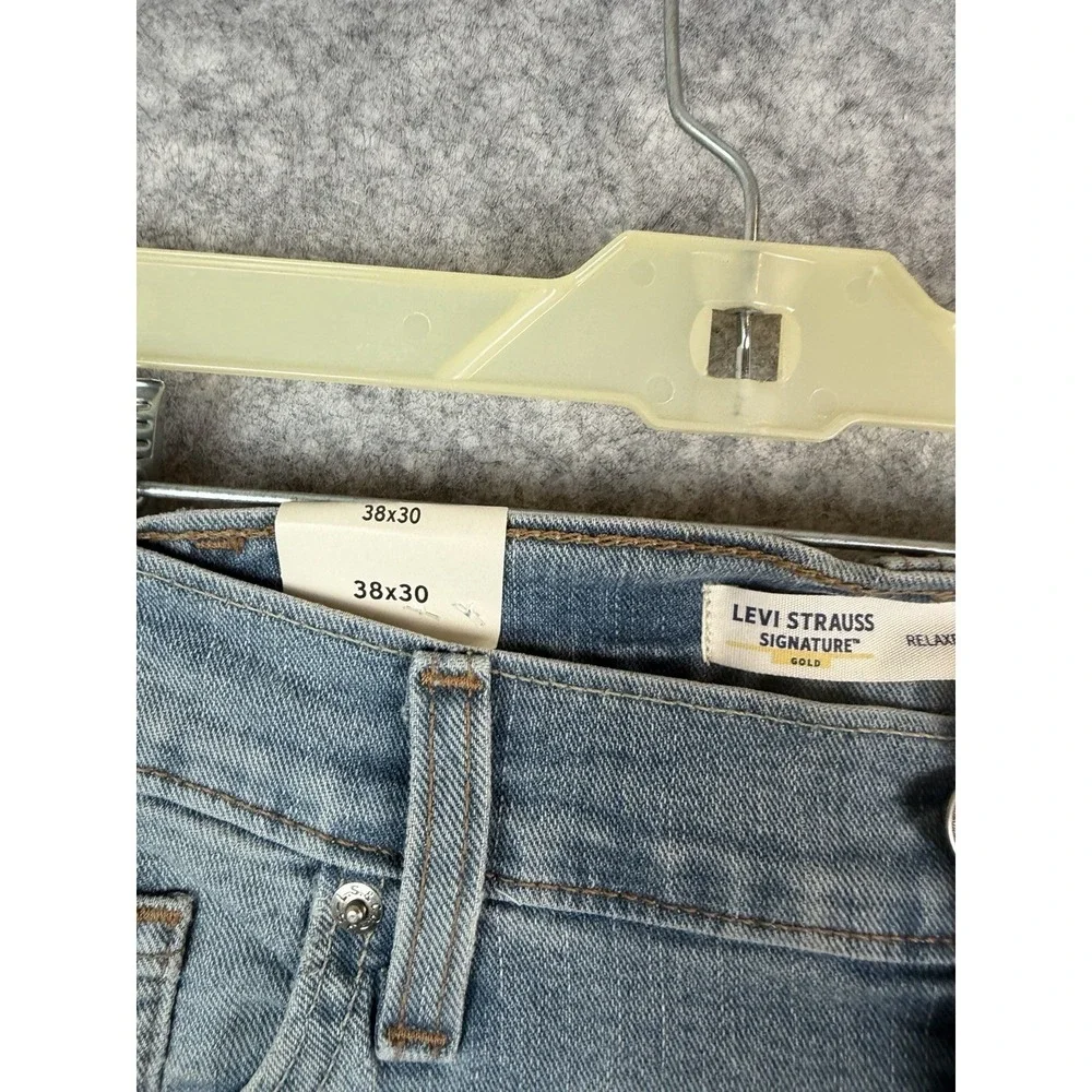 Levi's Jeans‎ Men's 38 Blue Relaxed Straight Signature Gold Denim San Francisco